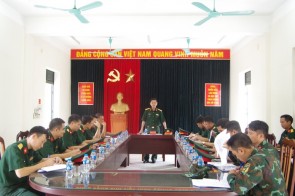 Binh chủng Hóa học kiểm tra công tác huấn luyện, luyện tập các đội tuyển tham gia Hội thi Phòng hóa toàn quân năm 2022 của Trường Sĩ quan Phòng hóa
