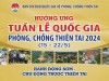 Trường Sĩ quan Phòng hóa hưởng ứng tuần lễ quốc gia phòng, chống thiên tai năm 2025