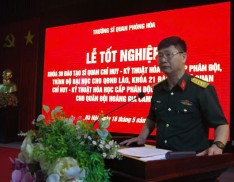 Trường Sĩ quan Phòng hóa tổ chức Lễ Tốt nghiệp cho học viên quốc tế năm 2025