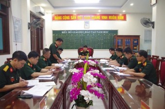 Trường Sĩ quan Phòng hóa thông qua Lịch giảng dạy Tiểu đội trưởng khóa 47,  Sơ cấp khí tài khóa 30 năm 2025