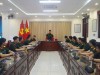 Trường Sĩ quan Phòng hóa tổ chức Hội nghị bốc thăm bài giảng trong hội thi giảng viên, giáo viên dạy giỏi cấp cơ sở năm 2025