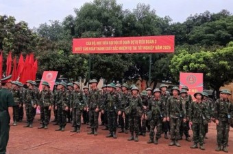 Trường Sĩ quan Phòng hóa tổ chức Thi tốt nghiệp môn chuyên ngành cho học viên Lớp  Sĩ quan dự bị khóa 32