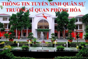 Trường Sĩ quan Phòng hóa Tuyên truyền, hướng nghiệp tuyển sinh quân sự năm 2025