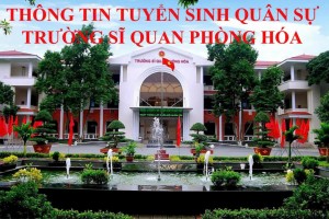 Trường Sĩ quan Phòng hóa Tuyên truyền, hướng nghiệp tuyển sinh quân sự năm 2025